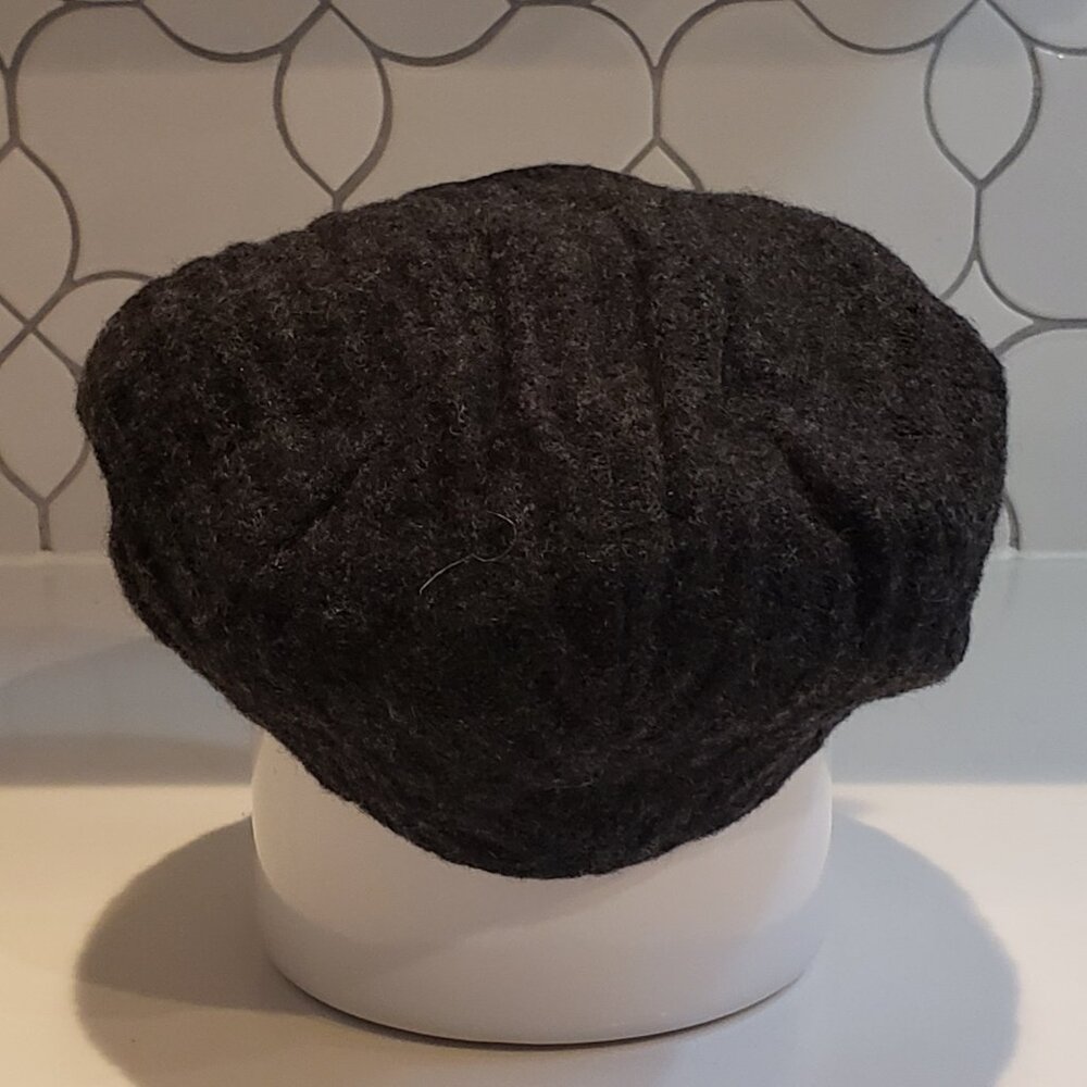 County Gentleman Charcoal Wool Ascot Hat